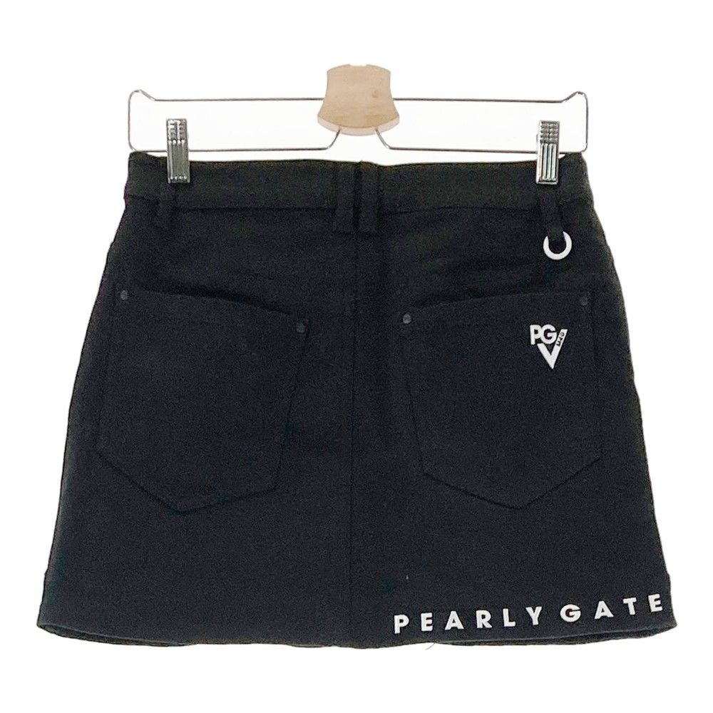 サイズ：0 PEARLY GATES パーリーゲイツ  ストレッチスカート  ブラック系 [240101451725] ゴルフウェア レディース ストスト サイズ：0 PEARLY GATES パーリーゲイツ ストレッチスカート