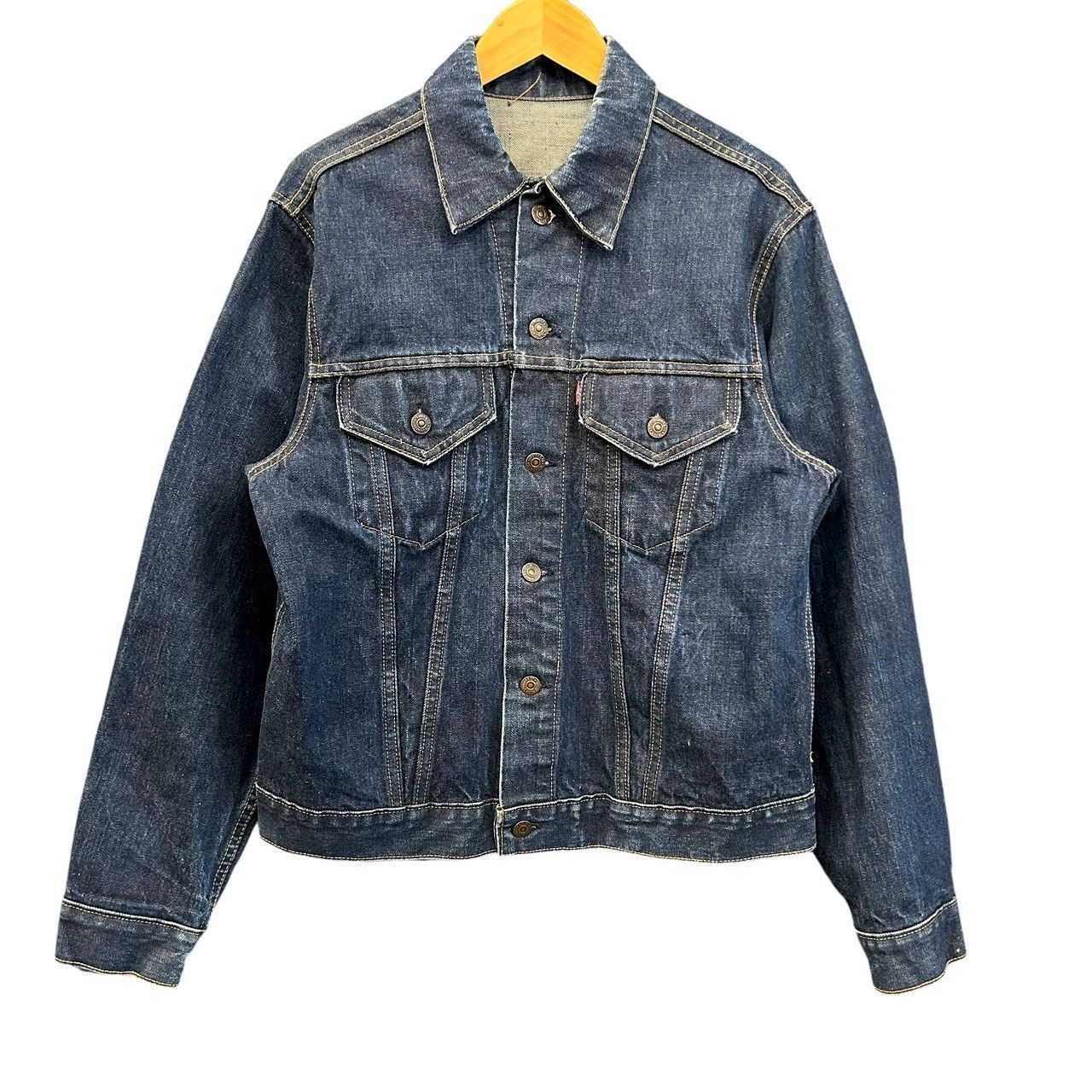 60s ビンテージ リーバイス 70505 BIG E デニム ジャケット 濃紺