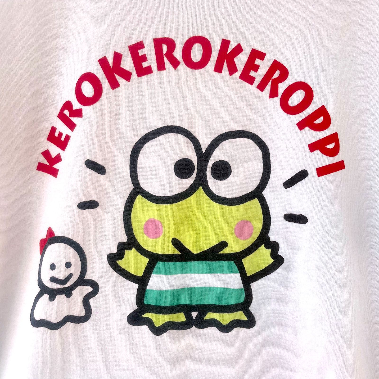 レアなLサイズ】けろけろけろっぴ with てるてる坊主 Tシャツ