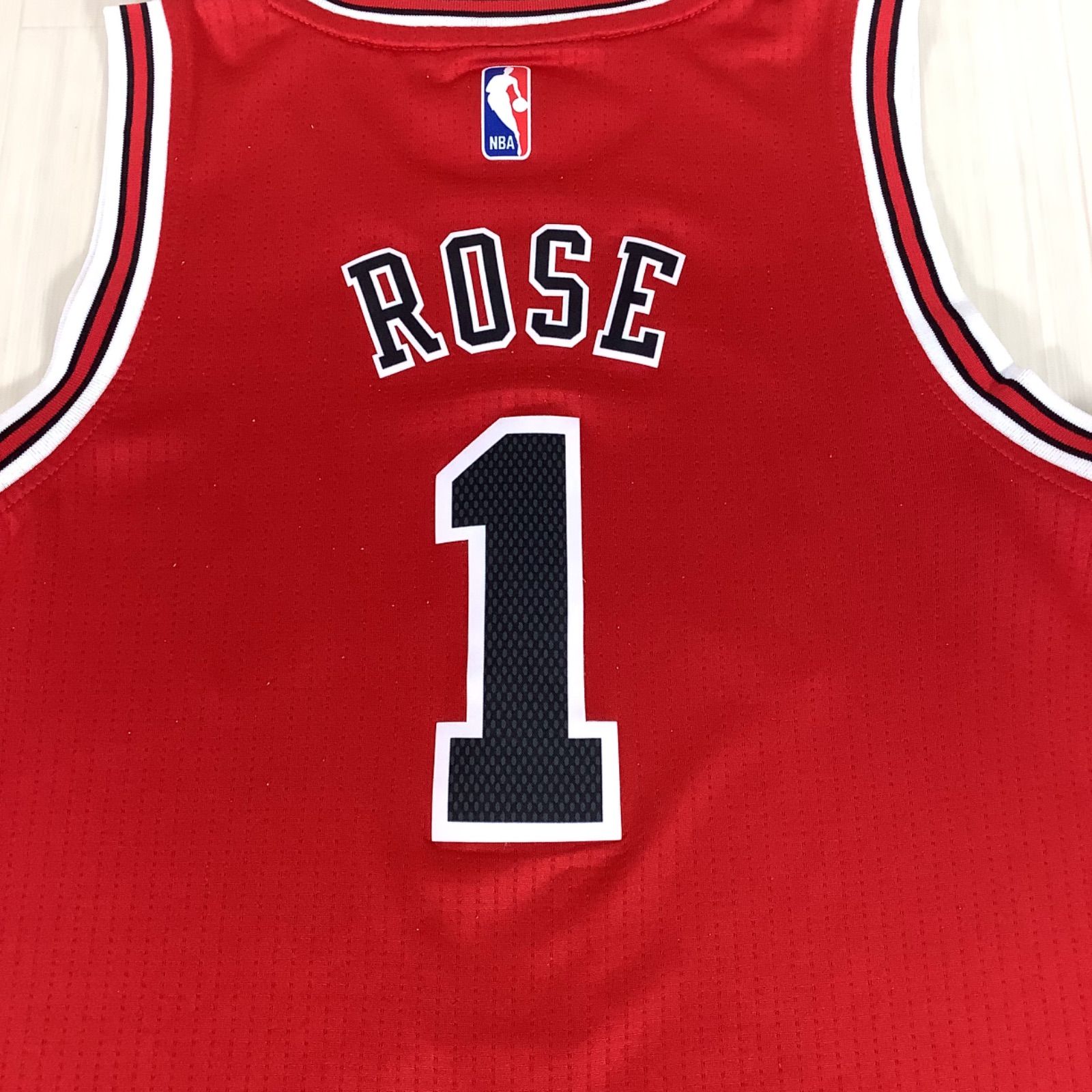 希少☆マジェスティック NBA シカゴブルズ デリックローズ ゲームシャツ NBA Tシャツ デリック・ローズ シカゴ・ブルズ - NBA