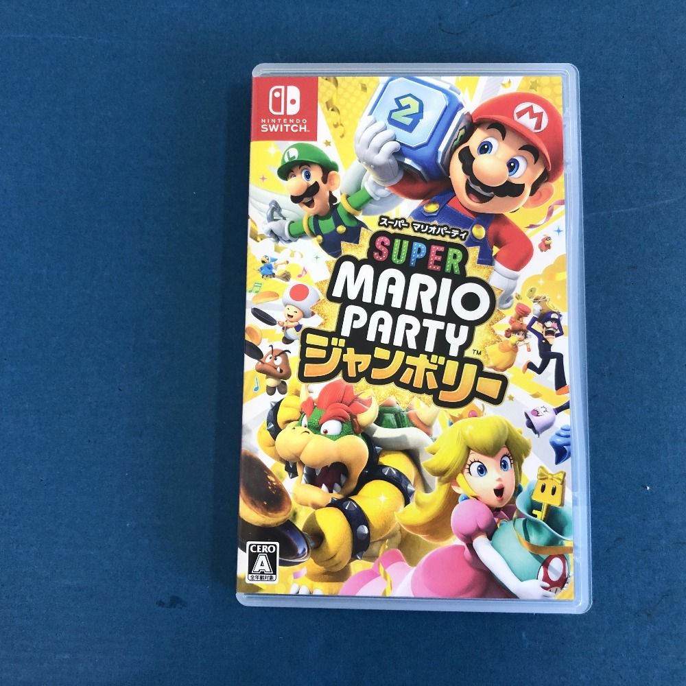 02w11318 Nintendo Switch  スーパーマリオパーティジャンボリー  ゲームソフト【中古品】