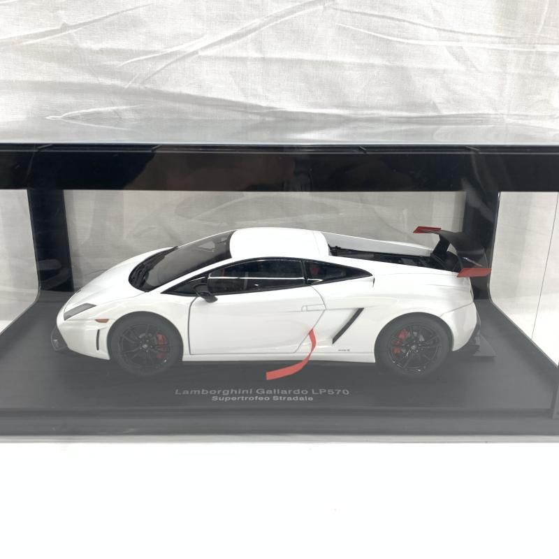 中古】1/18 ランボルギーニ ガヤルド LP570 スーパートロフェオ