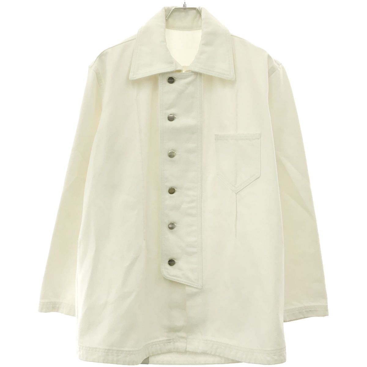 NAMACHEKO MANNI DENIM SHIRT ホワイト NAMACHEKO ナマチェコ MANNI DENIM SHIRT デニムシャツ ホワイト