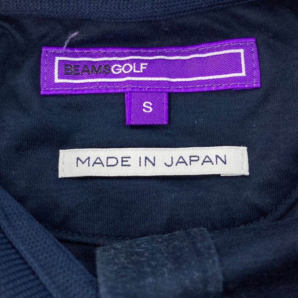 サイズ：M BEAMS GOLF ビームスゴルフ  長袖ポロシャツ  ネイビー系 [240101433785] ゴルフウェア レディース ストスト 1-240101274893-m-01-pl.jpg