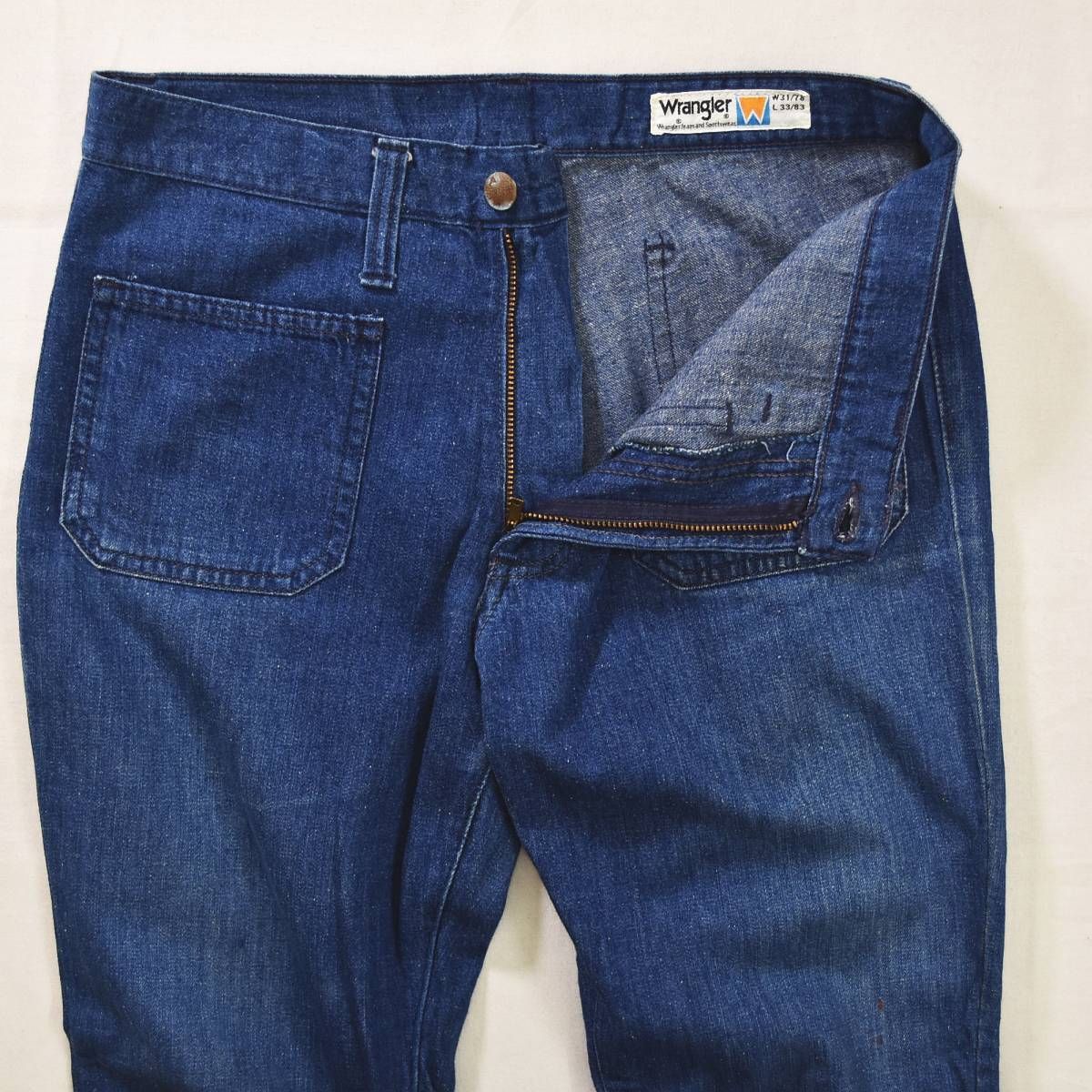希少】 70sヴィンテージ ラングラー Wrangler ベルボトム デニム
