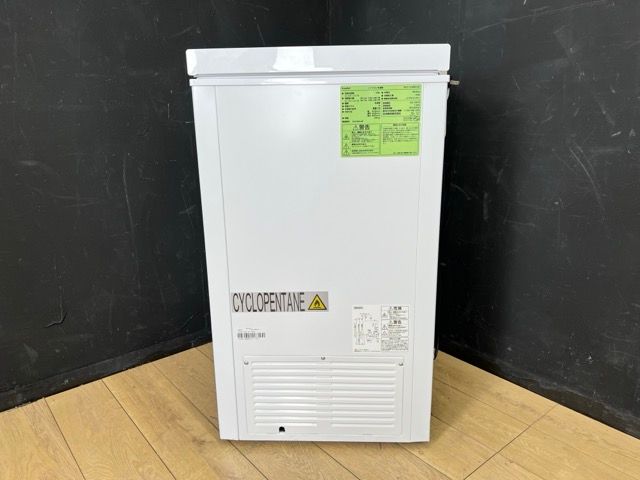 コンフィー 冷凍庫 99L RCC100WH(E) 24kg 未使用 コンフィー 冷凍庫 99L RCC100WH(E) 24kg 未使用 コンフィー