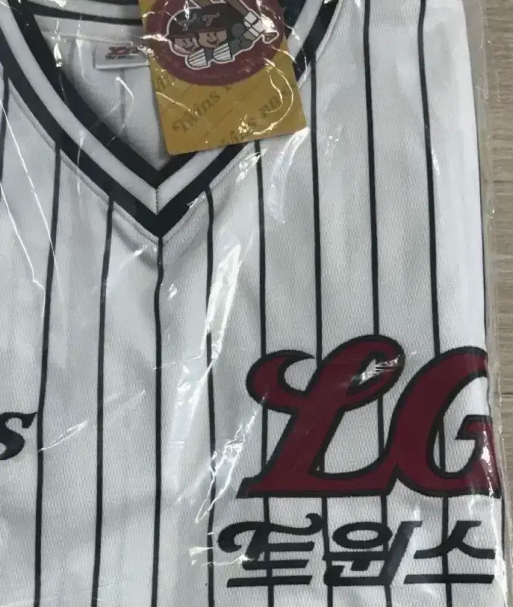 現物 BDNS x LGツインズ 1990 ベースボール ジャージ ホワイト
