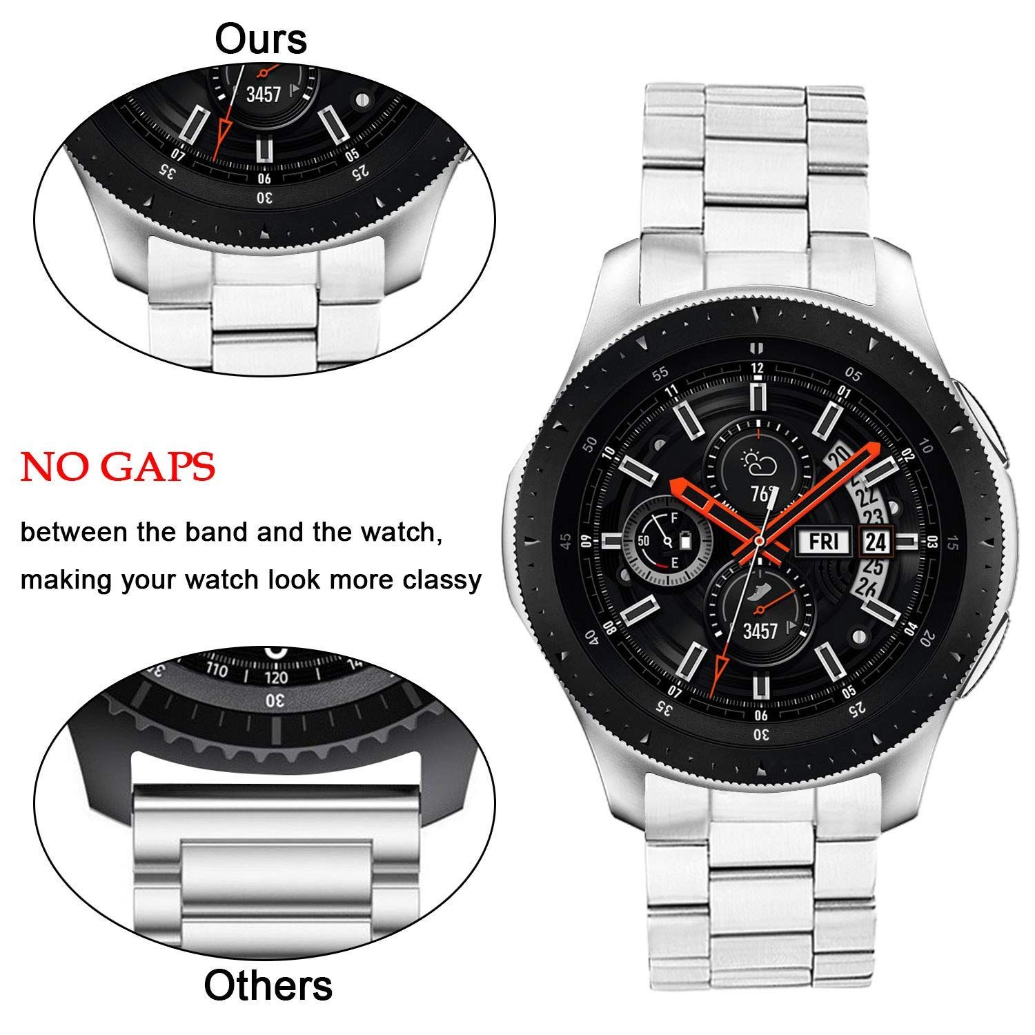 Apple Watch バンド ステンレスケースバンド 一体型 45mm Apple Watch Series 7対応 アップルウォッチバンド 頑丈なステンレスベルト 二重保護 iWatch Series 7対応 45mm シリコンケース内臓 保護膜付き 耐 