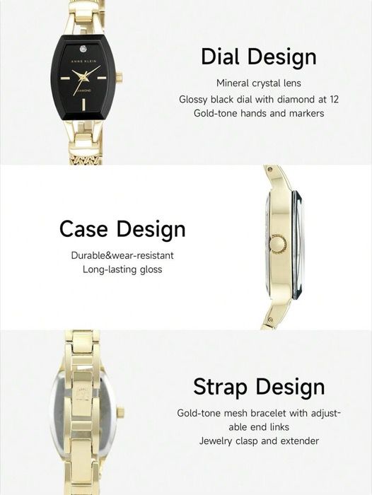 ダイヤモンドダイアル メッシュブレスレット