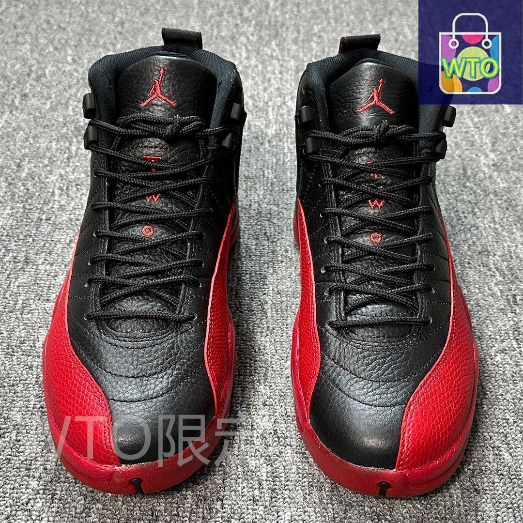 ナイキ エア ジョーダン 12 レトロ フルゲーム ブラック バーシティレッド 3/4発売｜Nike Air Jordan 12 