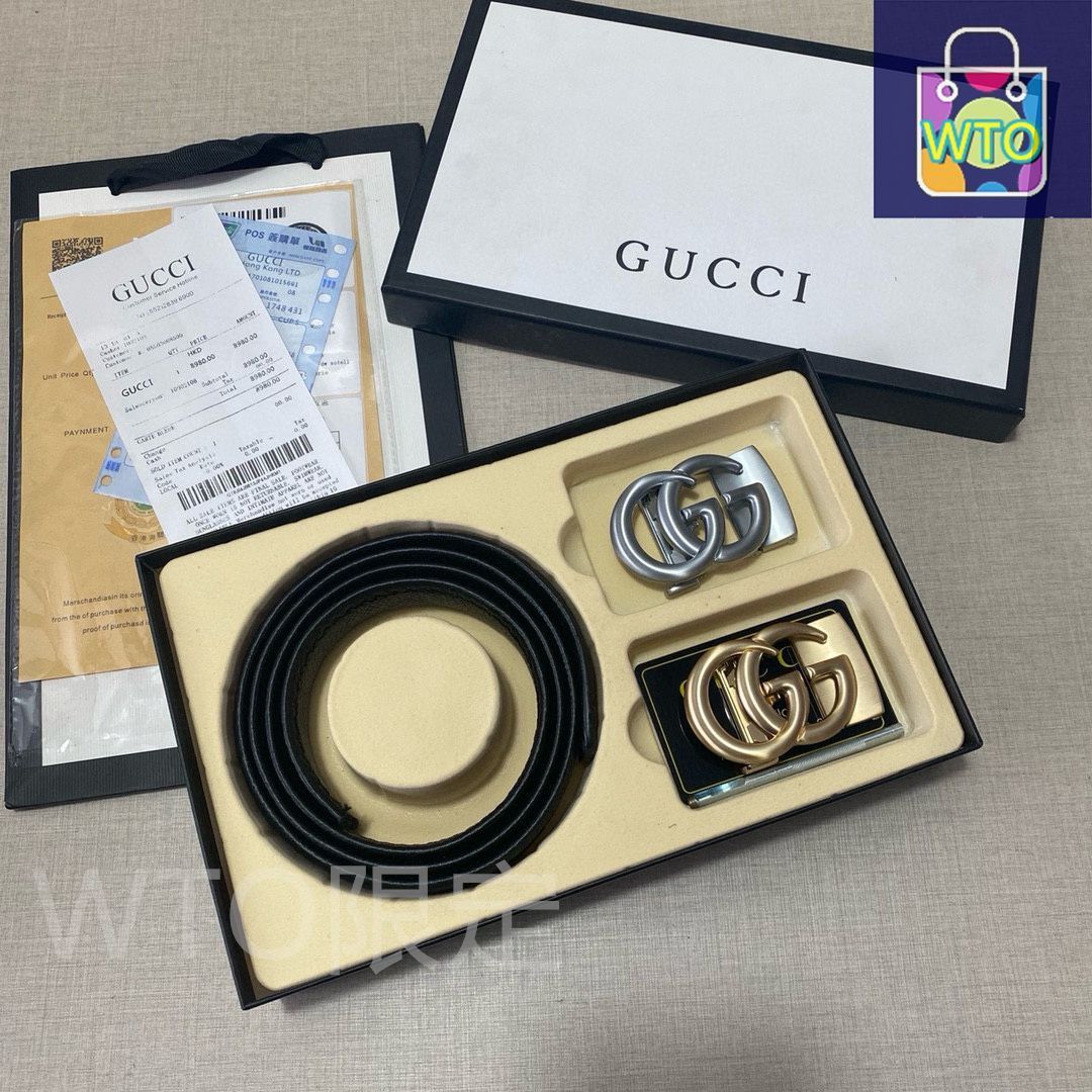 GUCCI ブラックベルト ギフトバッグ付き 474293-k9rrn-1095_1.jpg