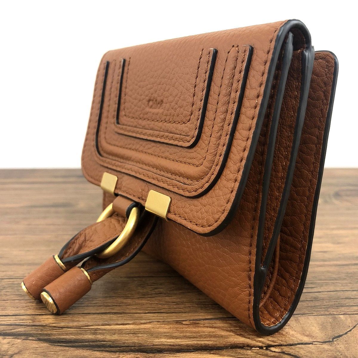 ギフト 未使用品 Chloe コンパクトウォレット マーシー 406