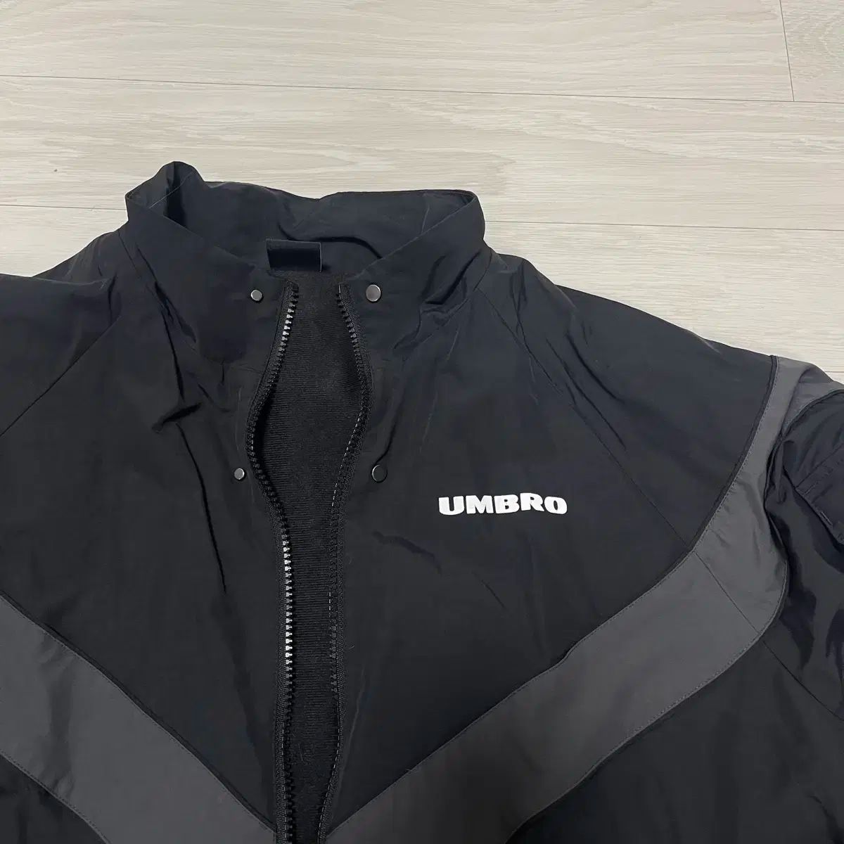 umbro アンブロ 黒 ウインドブレーカー ブルゾン 95 2 会議用