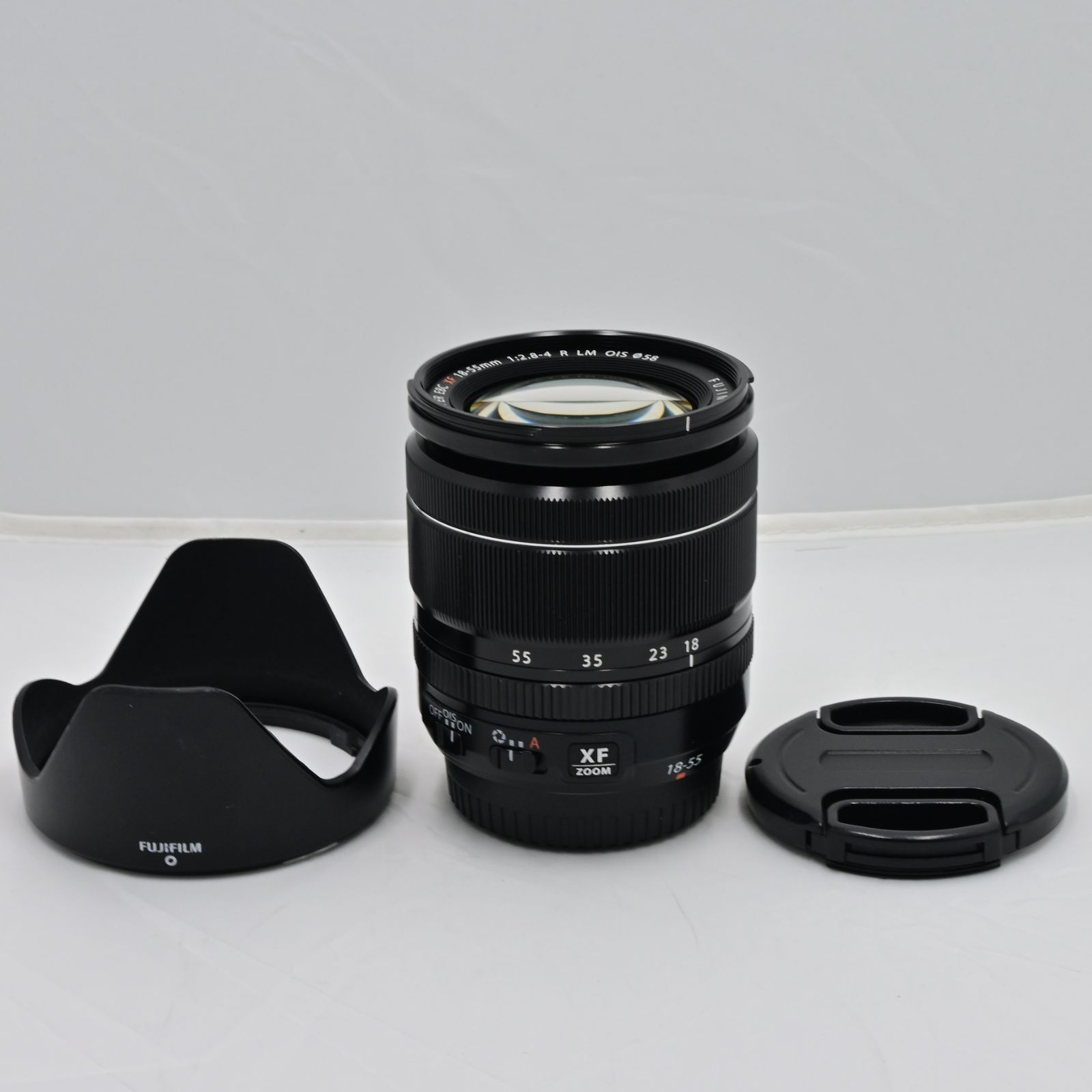 FUJIFILM X 交換レンズ フジノン ズーム 標準 コンパクト 18-55mm 手