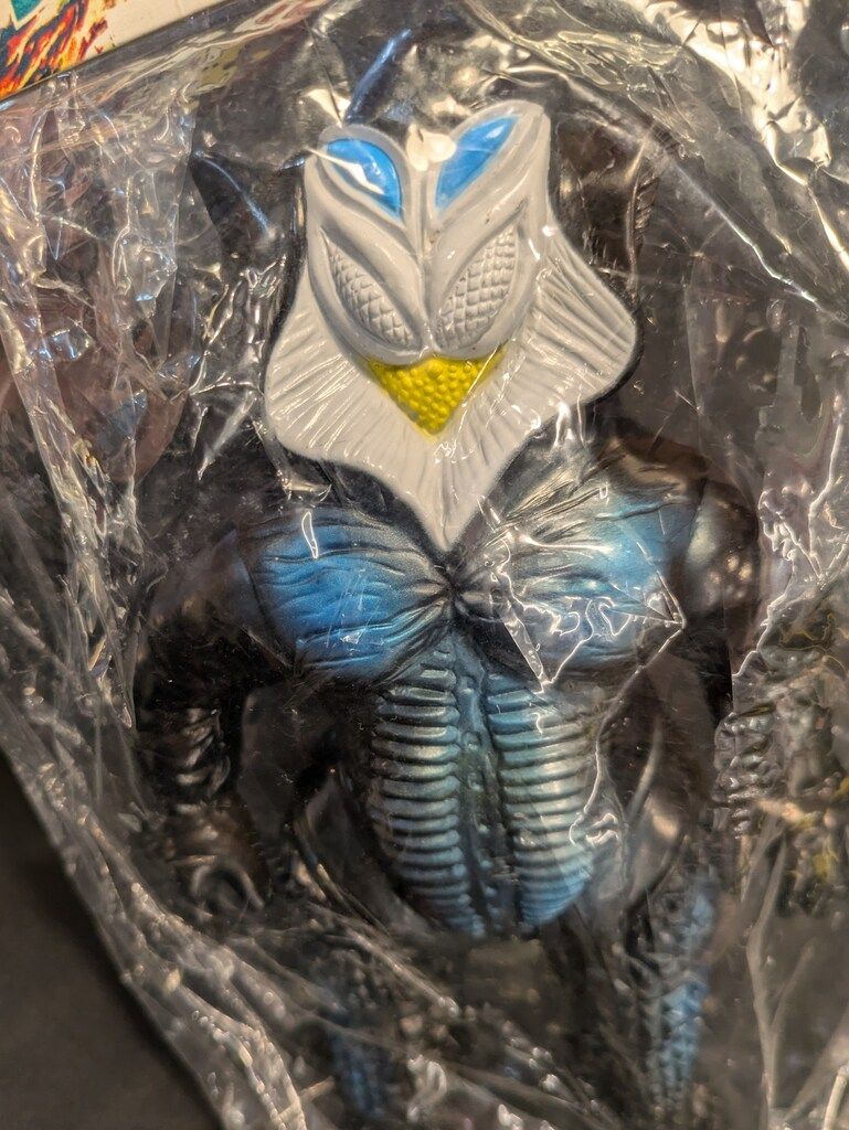 メフィラス星人　Bクラブ　復刻　ソフビ 復刻版怪獣シリーズ B-CLUB メフィラス星人 怪獣ソフビ ブルマァク