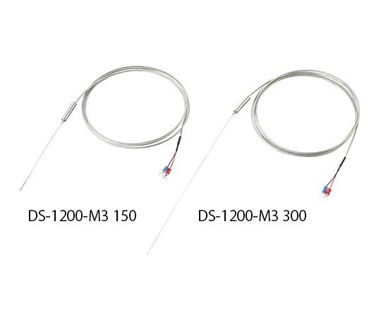 【新品・2営業日で発送】アズワン 極細K熱電対(シース型) DS-1200-M3 100 1本