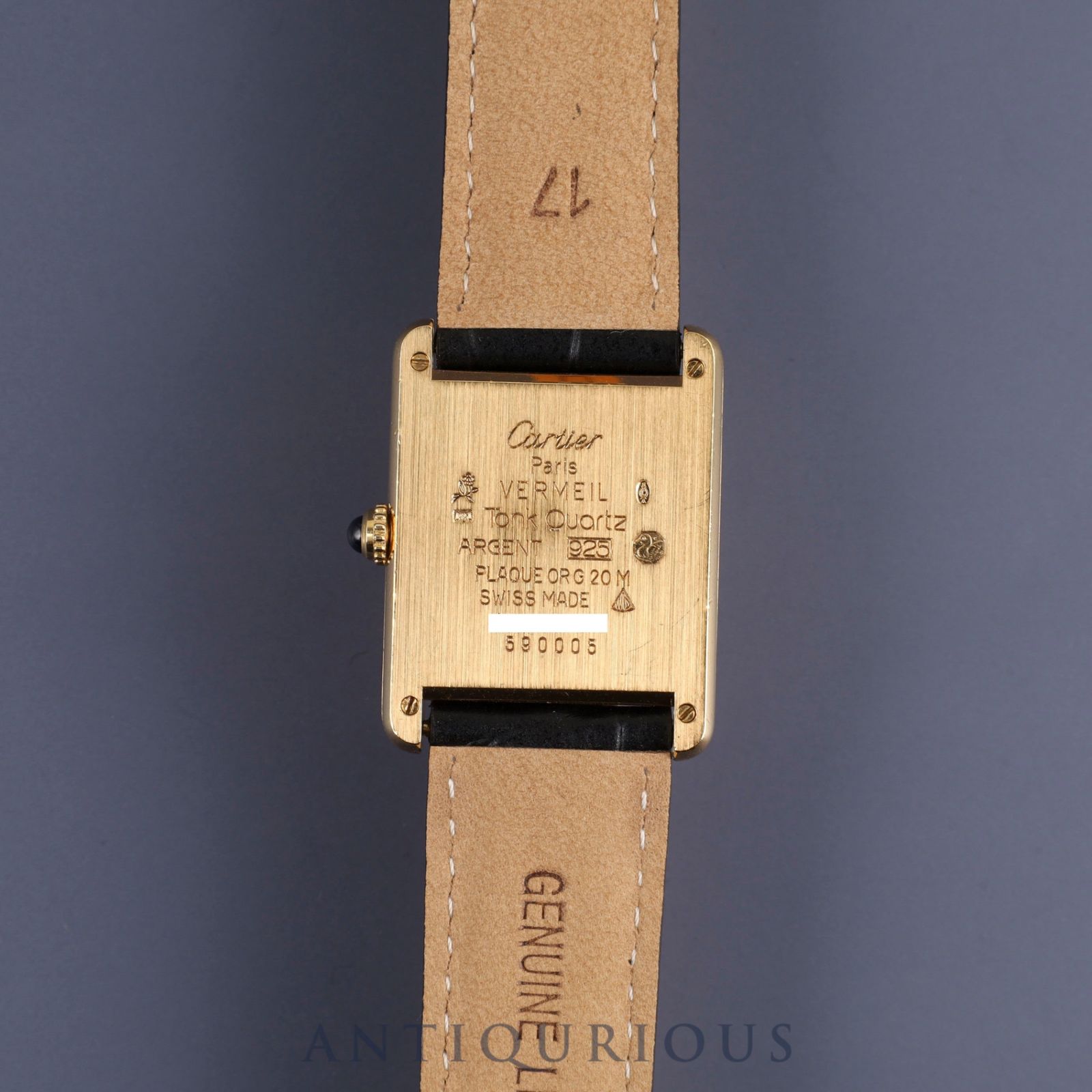 カルティエ マストタンク LM W1005654 / 590005 クォーツ Cal.690