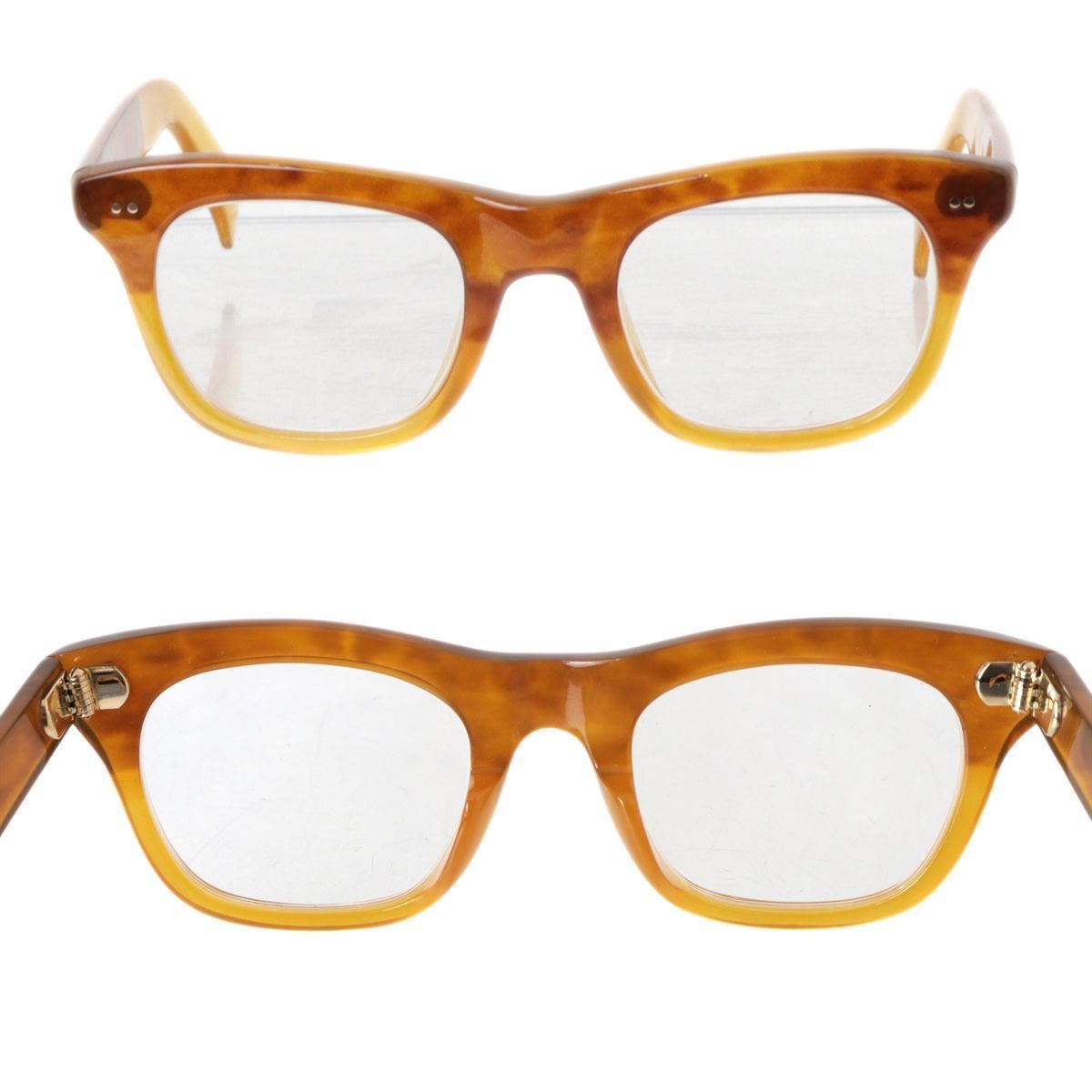 値引交渉歓迎】【999.9☆所さん愛用】フォーナインズ本鼈甲眼鏡2166