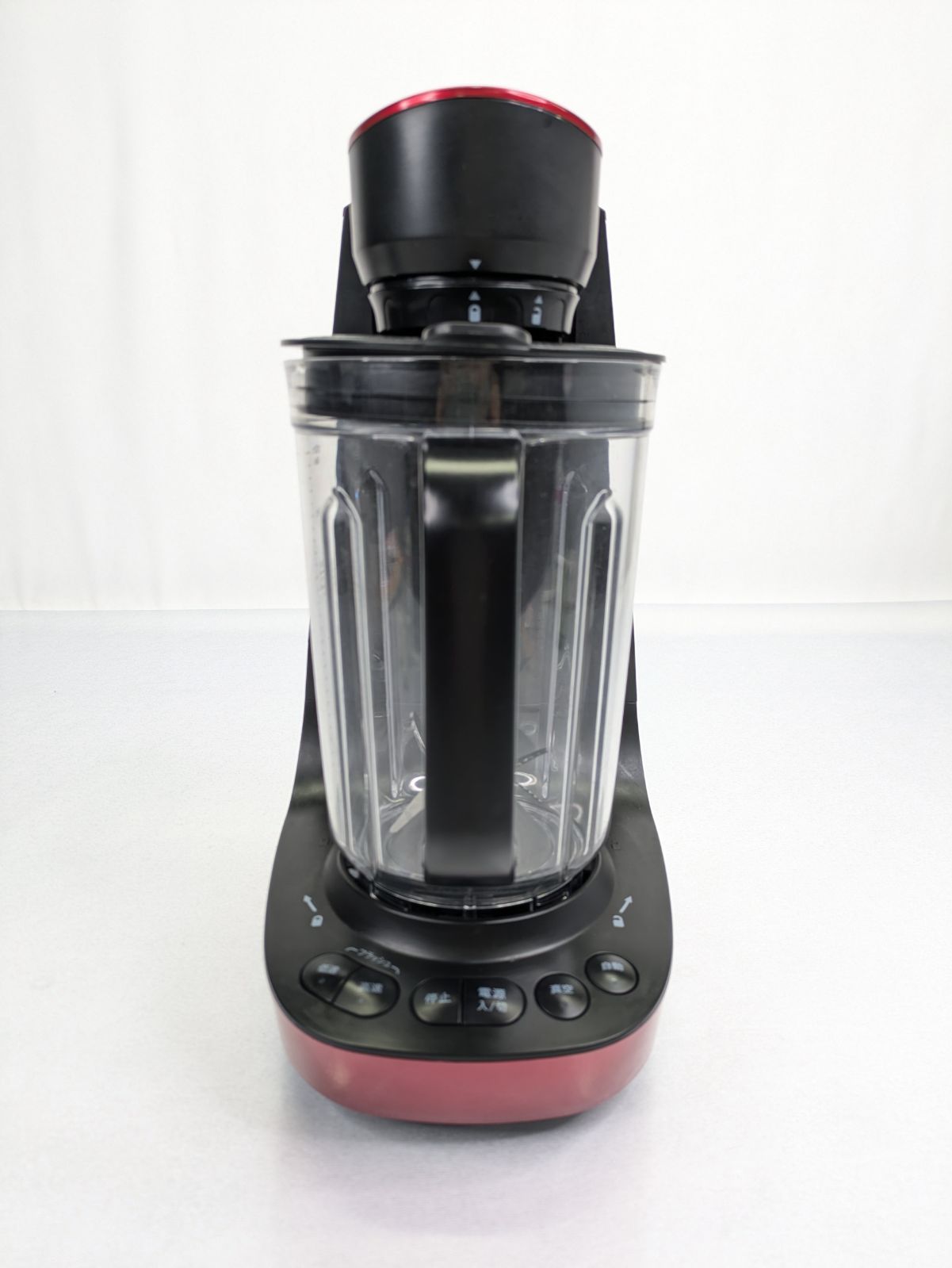 通電確認済み】SHARP・シャープ・EM-SB1A-R・真空ブレンダー・HEALSIO