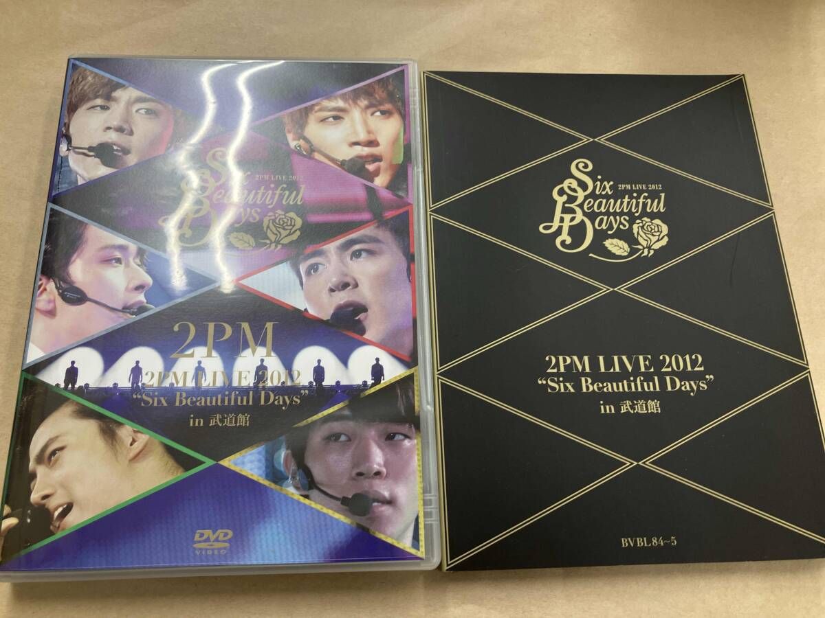 DVD 2PM LIVE 2012'Six Beautiful Days'in 武道館(初回生産限定