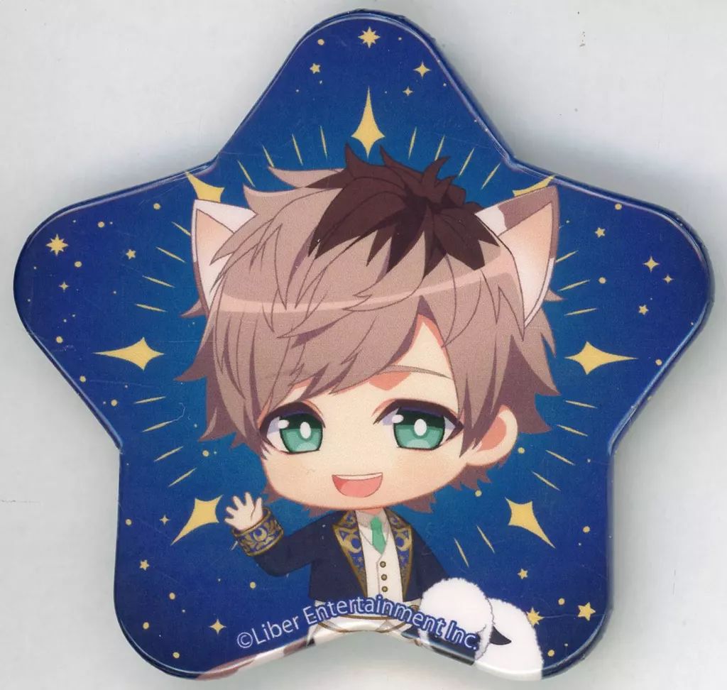 中古】バッジ・ビンズ 皆木綴 星型缶バッジ 「A3!(エースリー) in