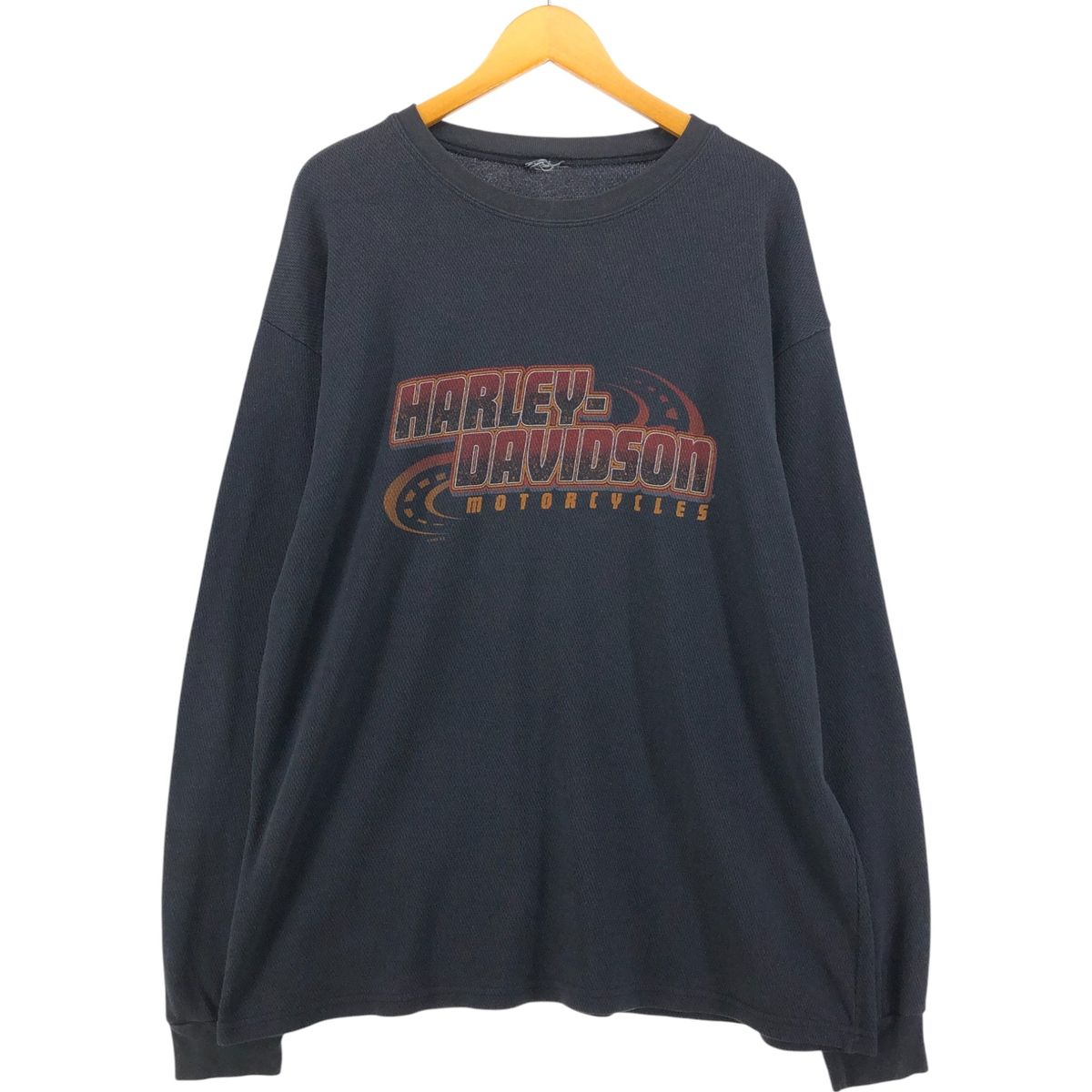 古着 00年代 ハーレーダビッドソン Harley-Davidson サーマルロンT