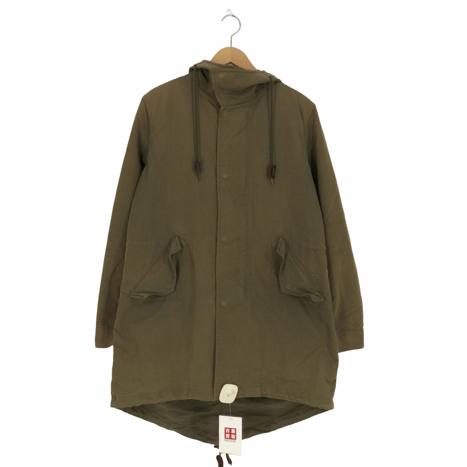 【フレッドペリー】モッズコート　ライナー有【古着】【FRED PERRY】 FRED PERRY フレッドペリー モッズコート 2023FWモデル ジップ