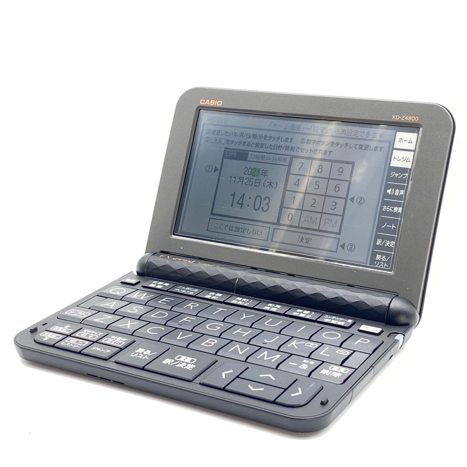 CASIO XD-Z4800BK 電子辞書 CASIO EX-word XD-Z4800Bk 電子辞書 ケース