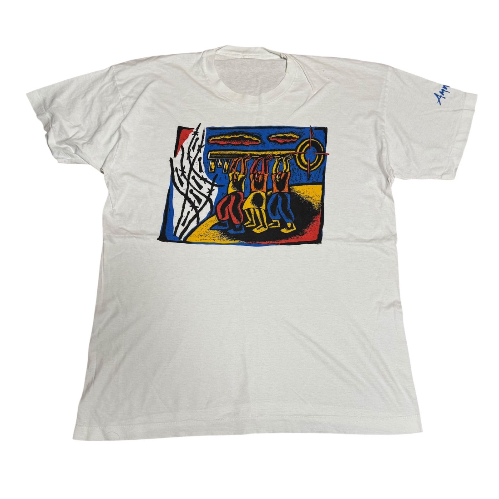 90s アートTシャツ ヴィンテージTシャツ ビンテージTシャツ シングル 