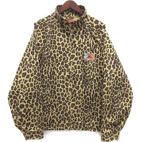 シュプリーム SUPREME 2024SS レオパード トイマシーン ハリントン 