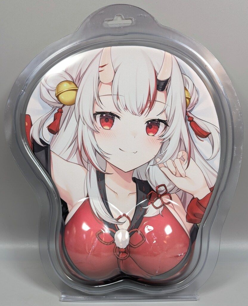 ホロライブ 誕生日記念2021 百鬼あやめ おっぱいマウスパッド