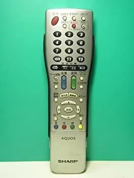 テレビ・映像機器 【】「非常に良い」シャープ テレビリモコン GA812WJSA