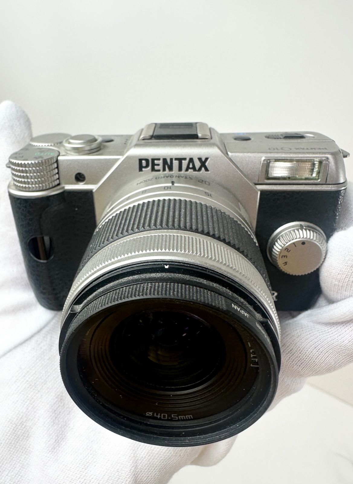 品】PENTAX Q10 ペンタックス シルバー デジタルカメラ 動作確認済み