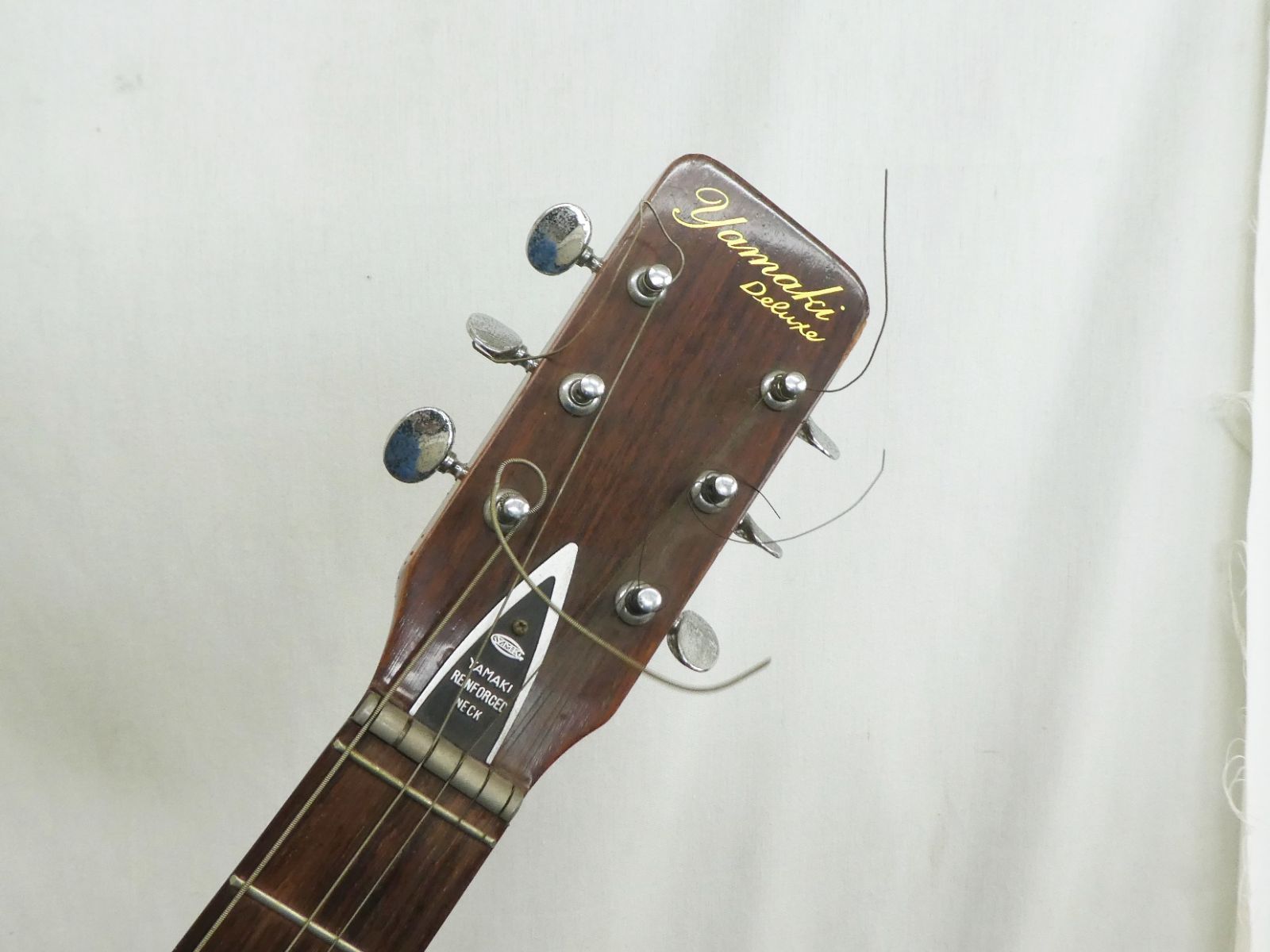 【希少・ビンテージ】Yamaki YW-30 アコースティック1970年代製 Q790【希少】YAMAKI deluxe NO.10 ジャパンヴィンテージ 70年代 アコギ