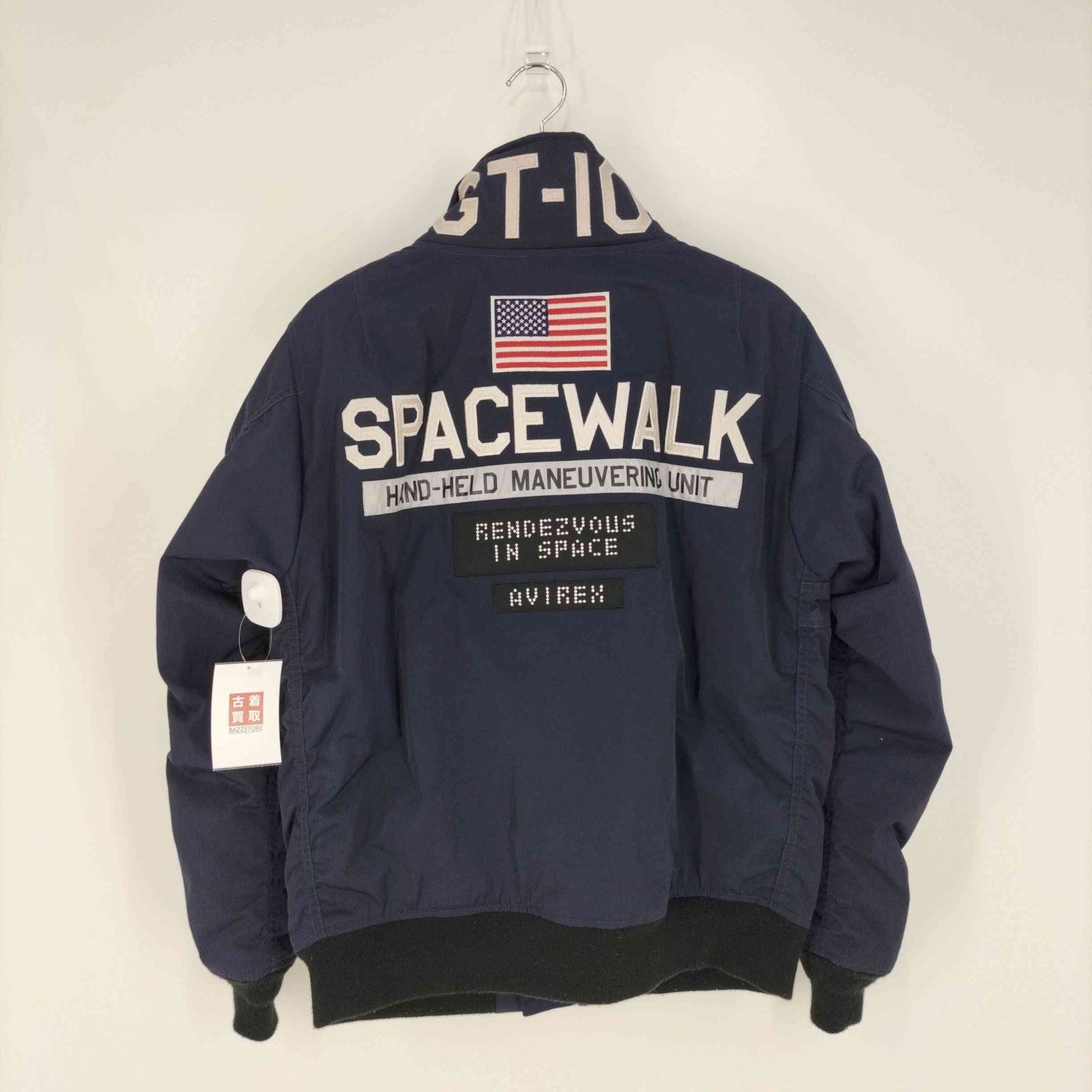 アヴィレックス AVIREX SPACE WALK GT-10 フライトジャケット MA-1 メンズ import：L