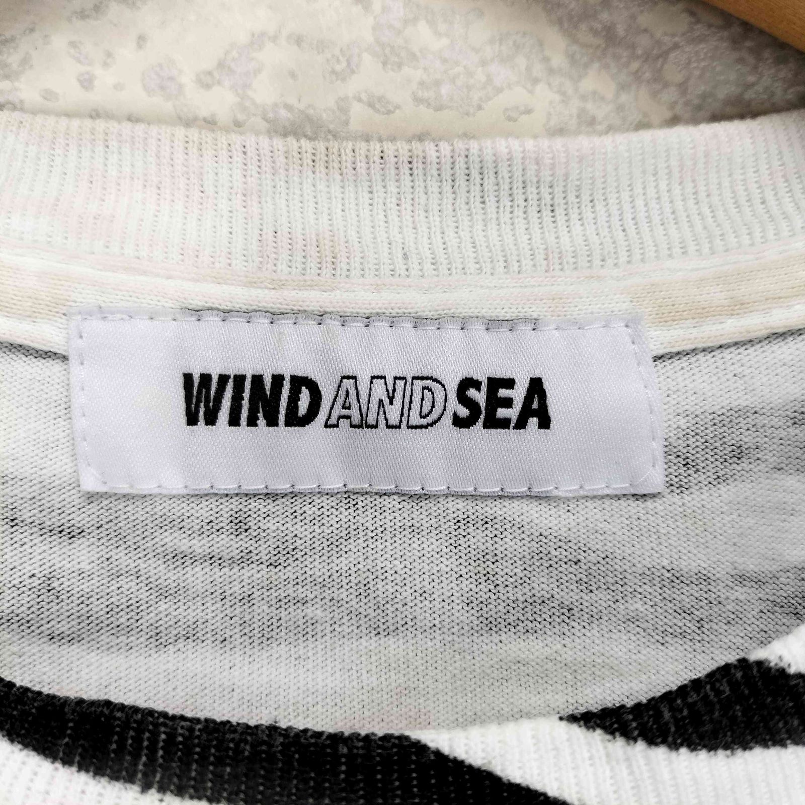 ウィンダンシー WIND AND SEA ゼブラ柄Tシャツ メンズ S - メルカリ