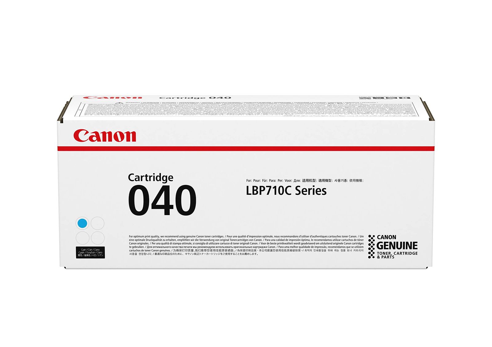 キヤノン CRG-040CYN 小売 トナーカートリッジ040 シアン