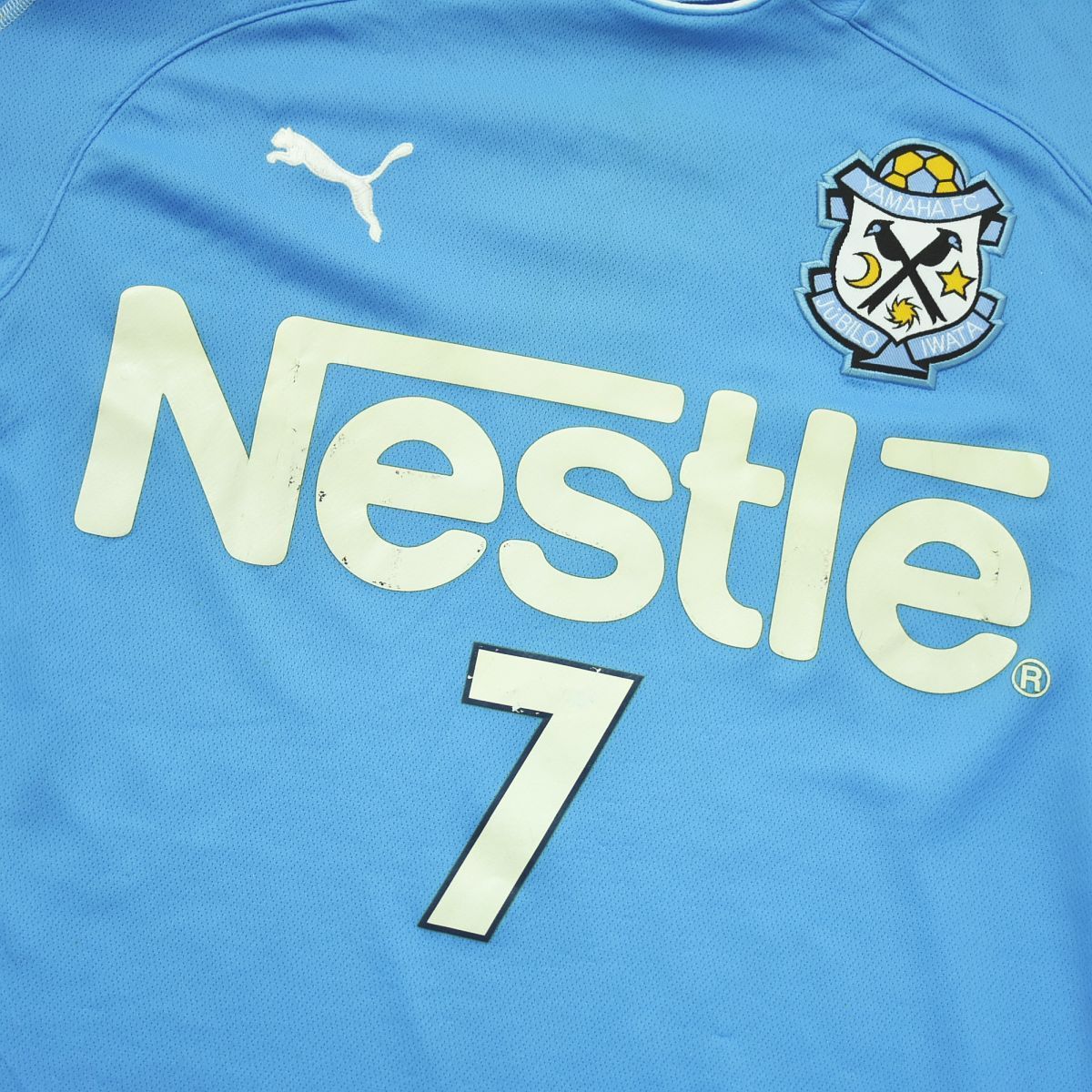 PUMA - PUMA  プーマ JUBILO IWATA ジュビロ磐田 名波浩ユニフォーム 日本製 プーマ PUMA 2003－04 ジュビロ磐田 HOME 1st S／S #7