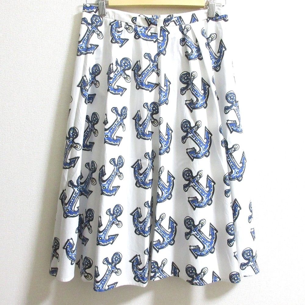 良品 RED VALENTINO レッドヴァレンティノ アンカー 碇 プリント
