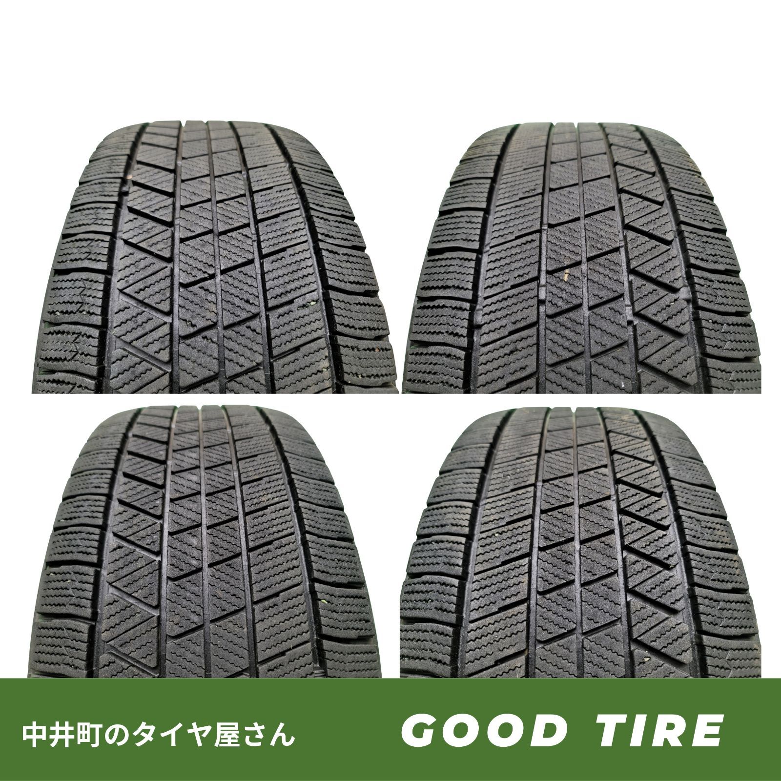 スタッドレス ブリヂストン VRX3 225/55R17 アルファード フーガ等 225/55R17 ブリヂストン BLIZZAK VRX3 2021年製 冬用 4本セット