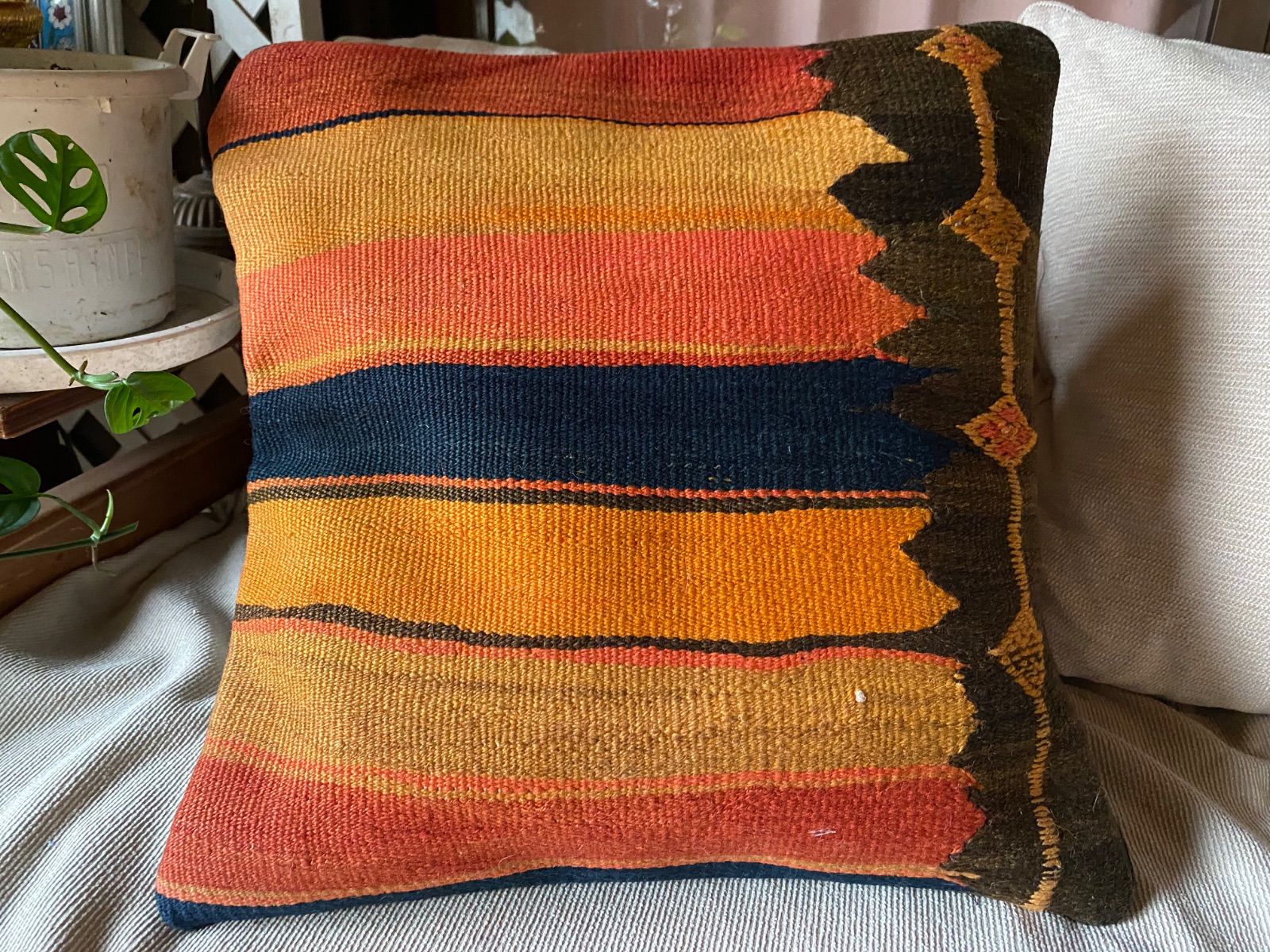 キリム オールドキリム トルコ製 フロアクッション 座布団