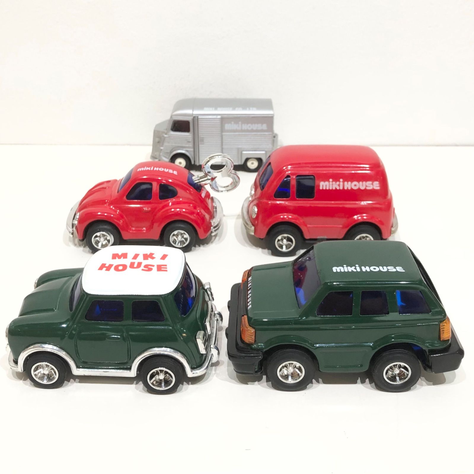 ミキハウス MikiHouseミニクーパー ブリキ MIKI HOUSE ミキハウス ミニ