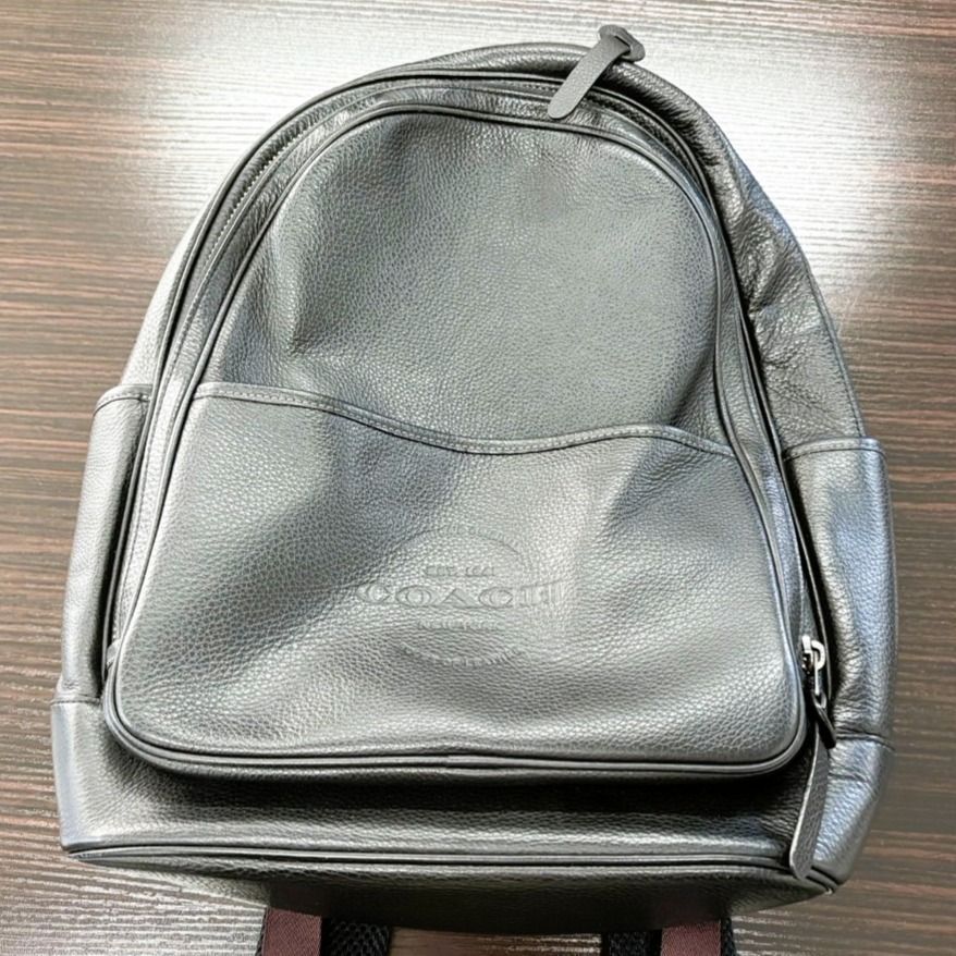 美品】 COACH コーチ バックパック リュック レザー オールレザー 