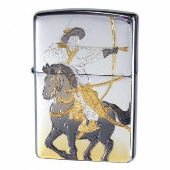 ZIPPO 電鋳板 流鏑馬