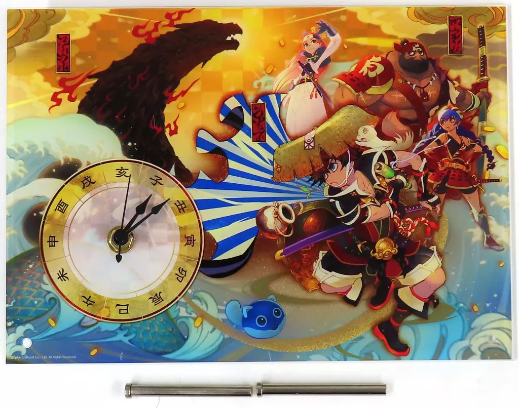 中古】置き時計・壁掛け時計 風来のシレン6 アクリルクロック 「MAGIC 