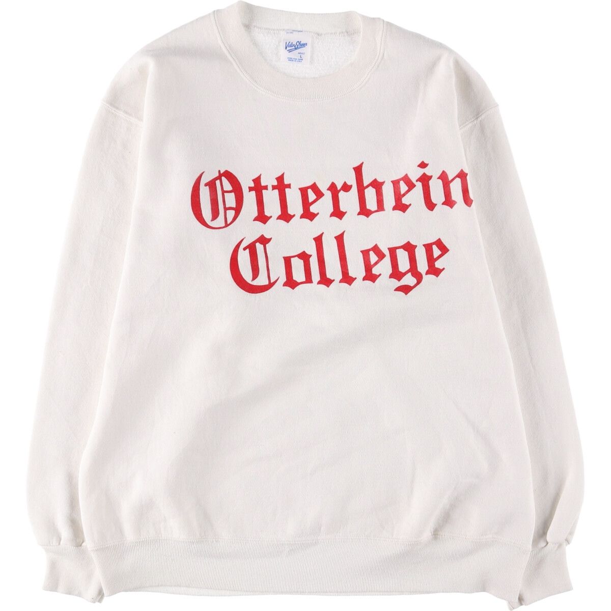 古着 90年代 ベルバシーン VELVA SHEEN カレッジスウェットシャツ