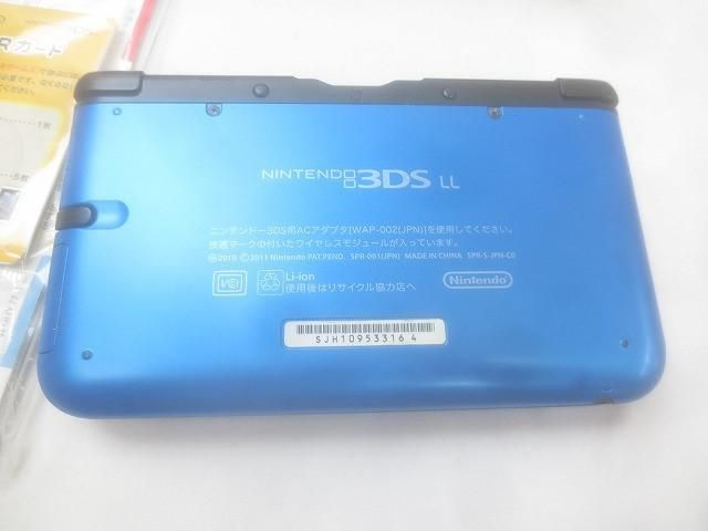  ゲーム ニンテンドー3 DS LL 本体 SPR 001 ブルー ブラック 動作品 き 本体(Nintendo Switch) Nintendo Switch