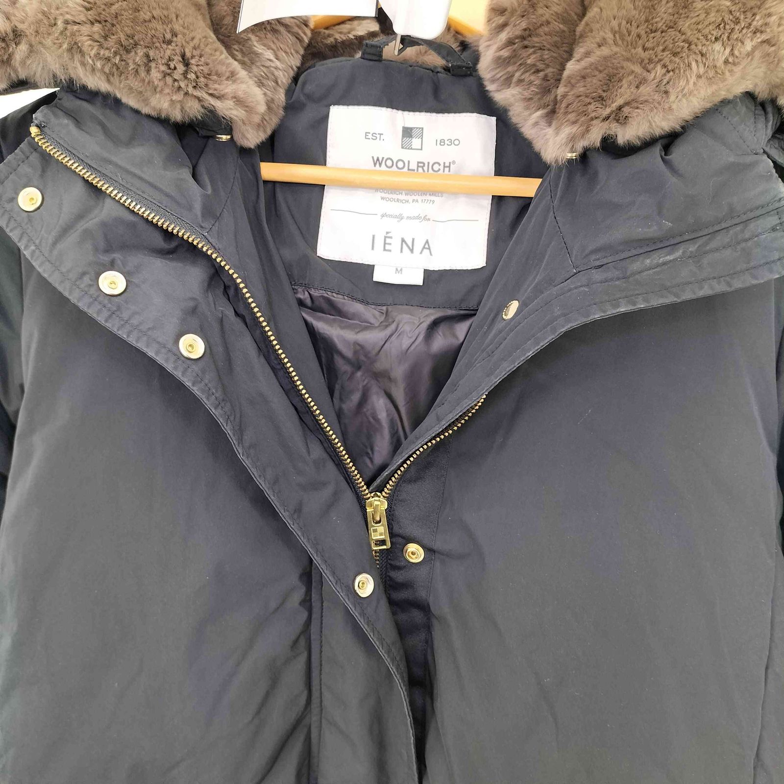 WOOLRICH*IENA 別注COCOON ESKIMO ダウンコート ウールリッチ WOOLRICH 別注 COCOON ESKIMO ロングダウン