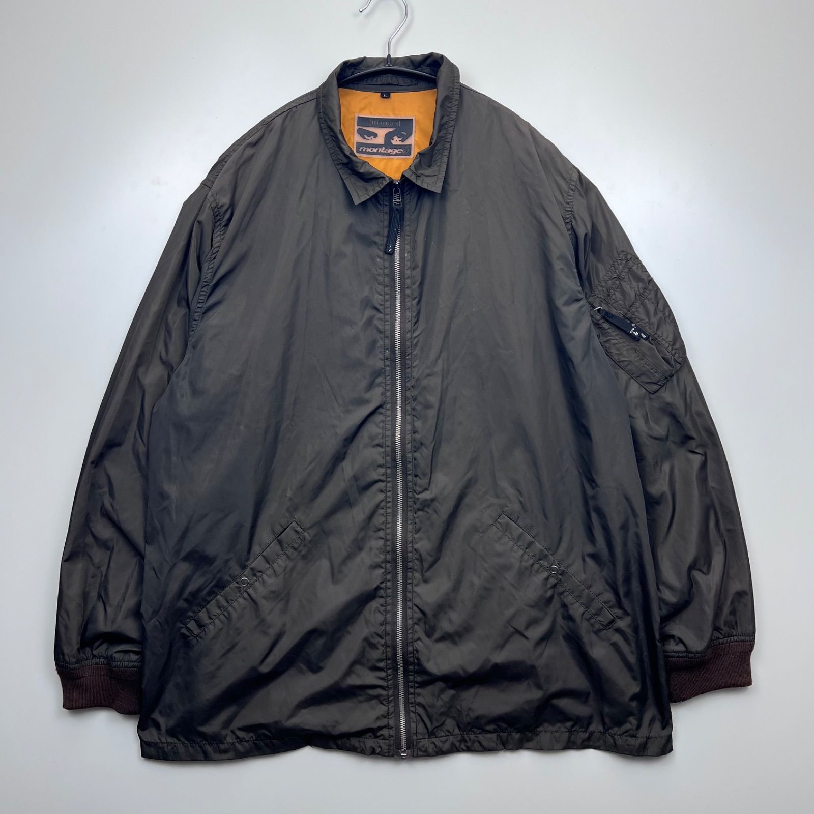 montage 00s gimmick packable flight coach jacket