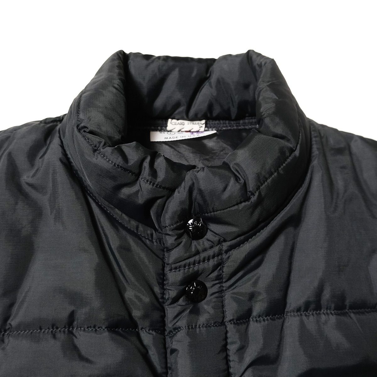 USA製 ビンテージ KING LOUIE 中綿入り ナイロンベスト 80s